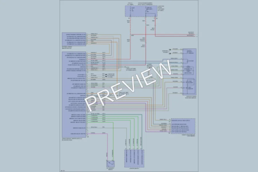2007 Jeep GrandCherokee Memory Systems wiring diagram preview