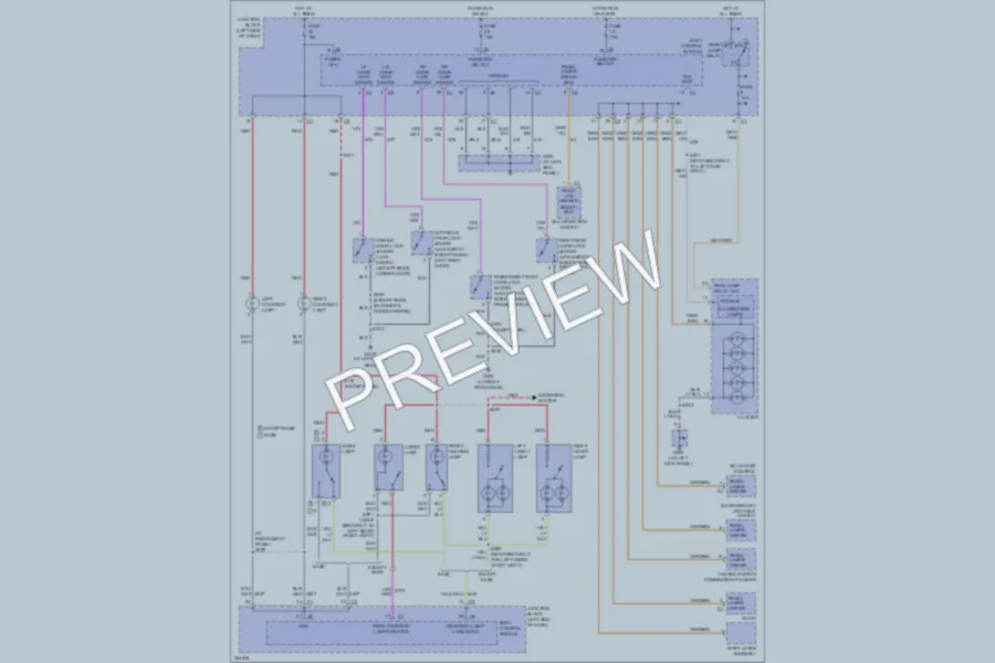 2007 Jeep Liberty Interior Lights wiring diagram preview