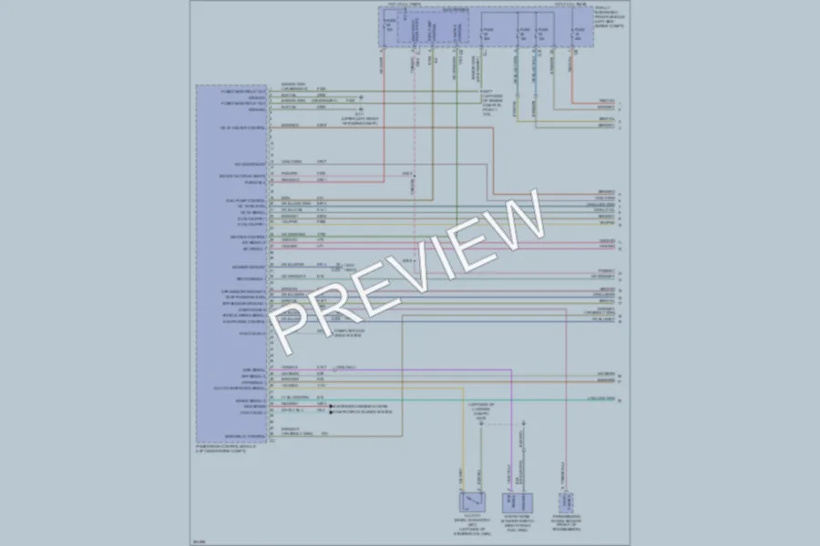 2007 Jeep Patriot Engine Performance wiring diagram preview