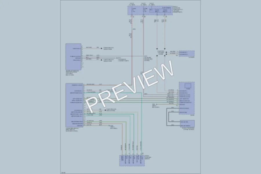2007 Jeep Patriot Navigation wiring diagram preview