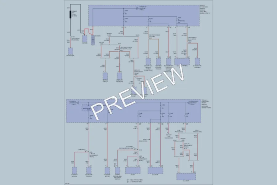 2007 Jeep Patriot Power Distribution wiring diagram preview