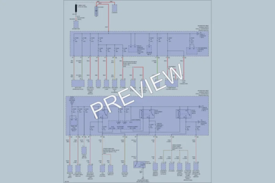2007 Jeep Wrangler Power Distribution wiring diagram preview
