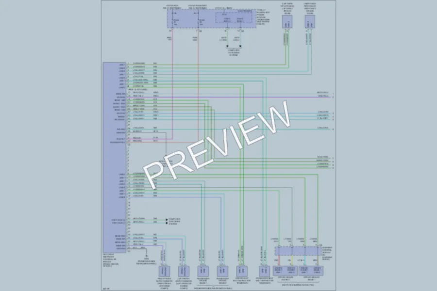 2007 Jeep Wrangler Supplemental Restraints wiring diagram preview