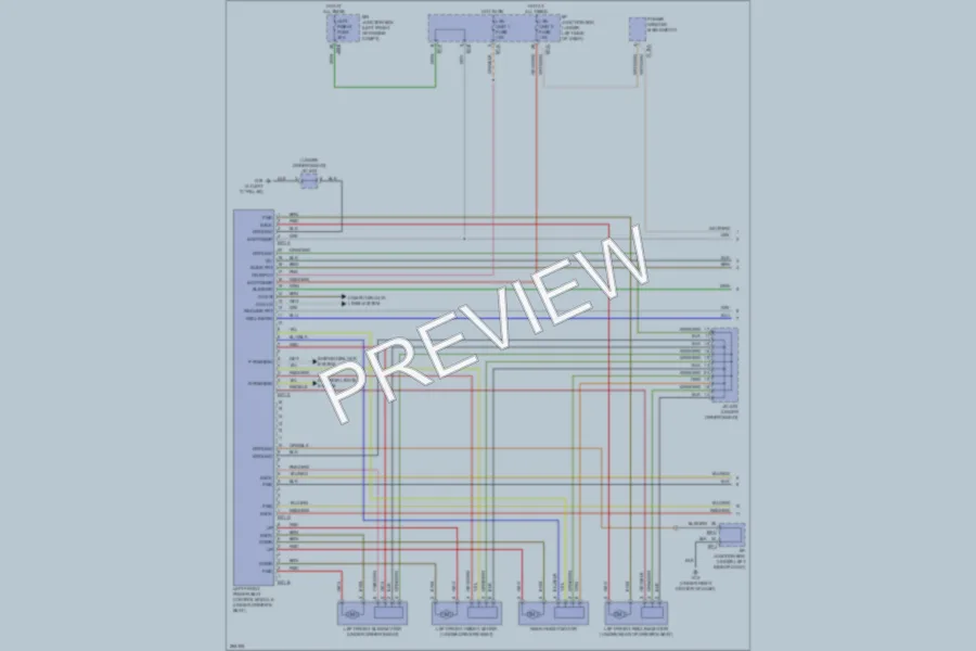 2007 Kia Amanti Memory Systems wiring diagram preview