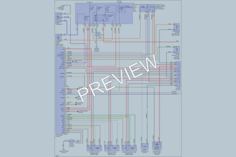 2007 Kia Optima Air Conditioning wiring diagram preview