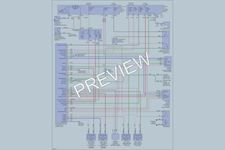 2007 Kia Optima Anti Lock Brakes wiring diagram preview