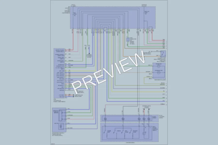 2007 Kia Optima Cruise Control wiring diagram preview