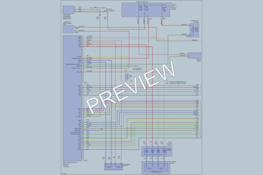 2007 Kia Optima Supplemental Restraints wiring diagram preview