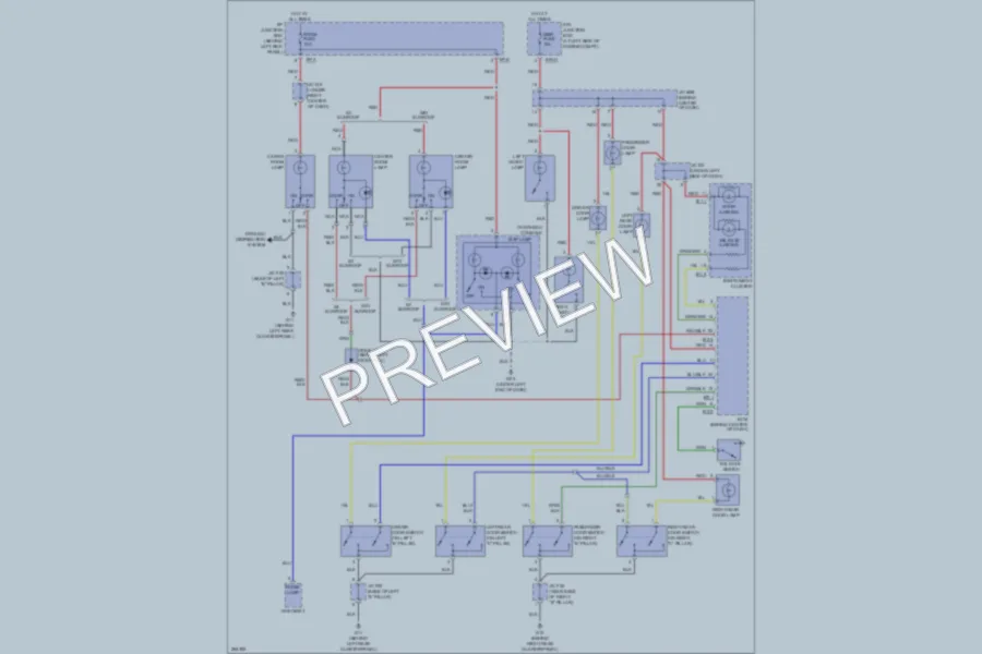 2007 Kia Sorento Interior Lights wiring diagram preview