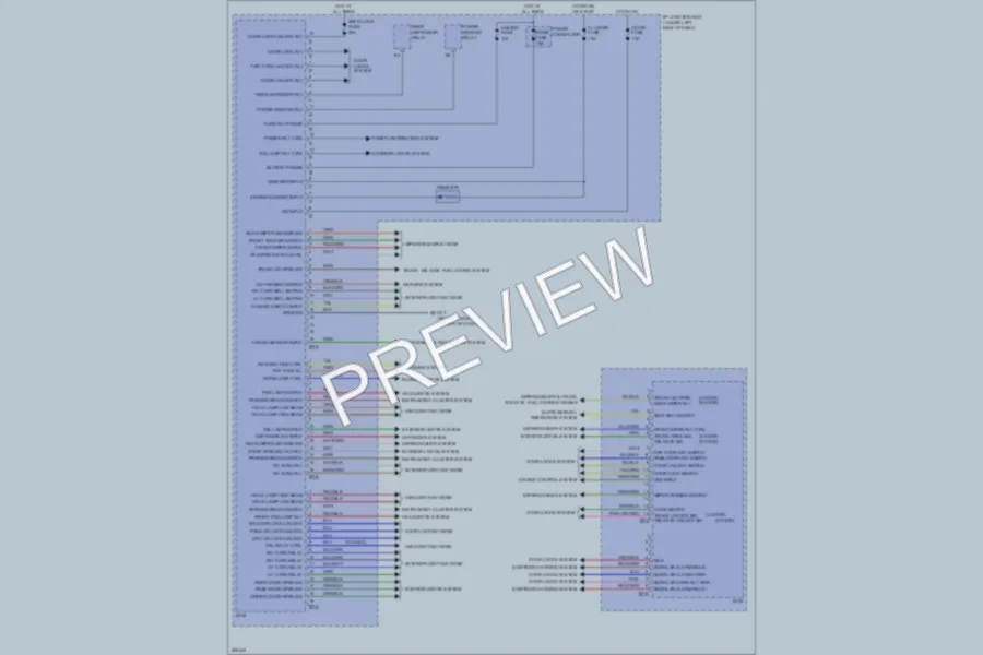 2007 Kia Spectra Body Control Modules wiring diagram preview