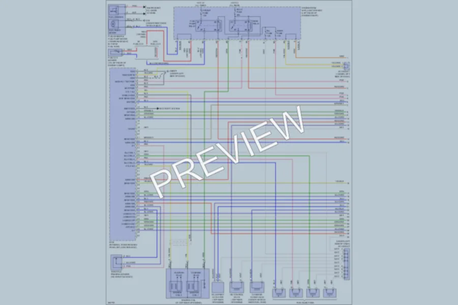 2007 Kia Spectra Engine Performance wiring diagram preview