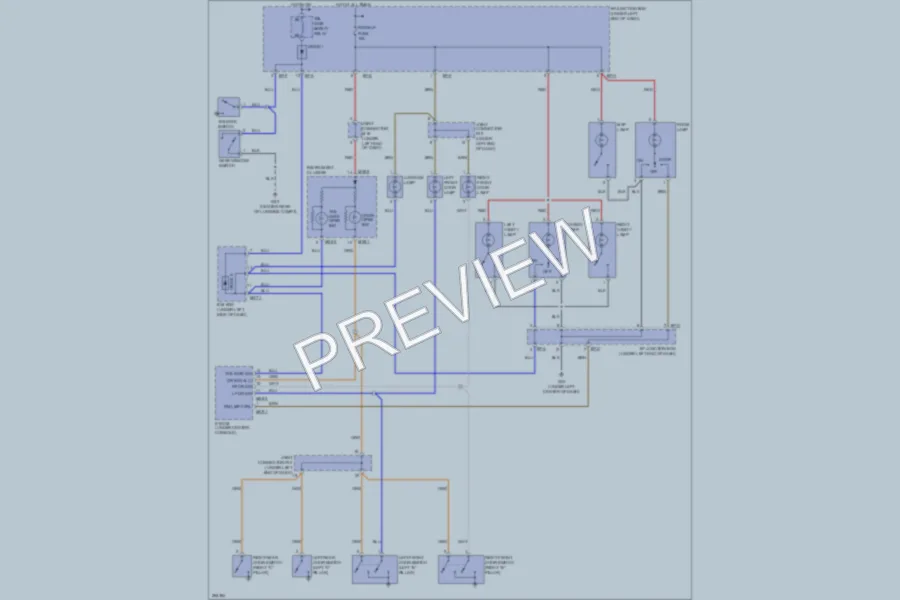 2007 Kia Sportage Interior Lights wiring diagram preview