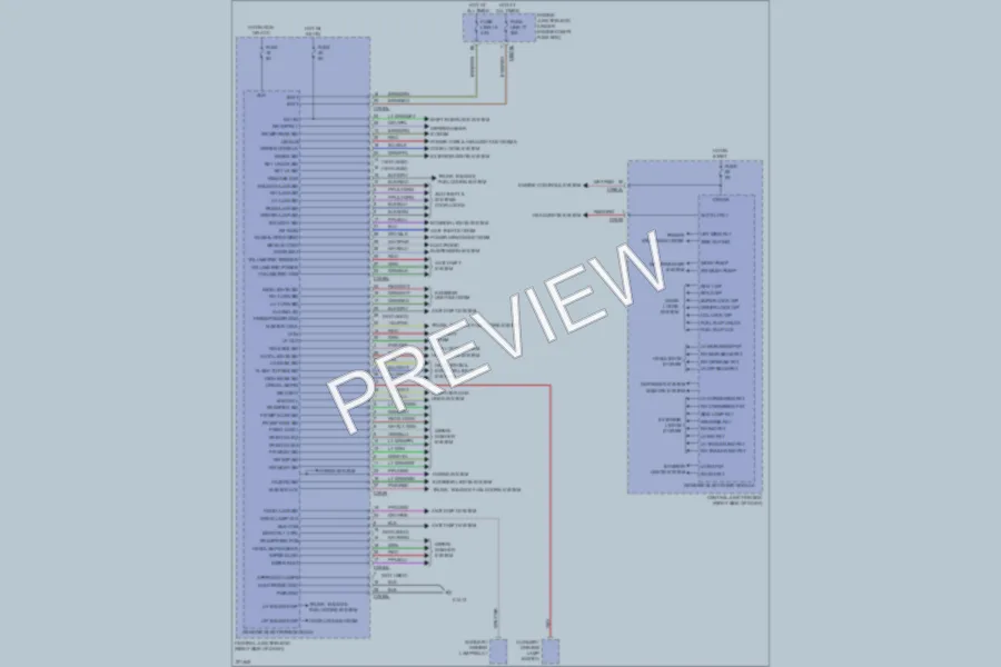 2007 LandRover LR3 Body Control Modules wiring diagram preview