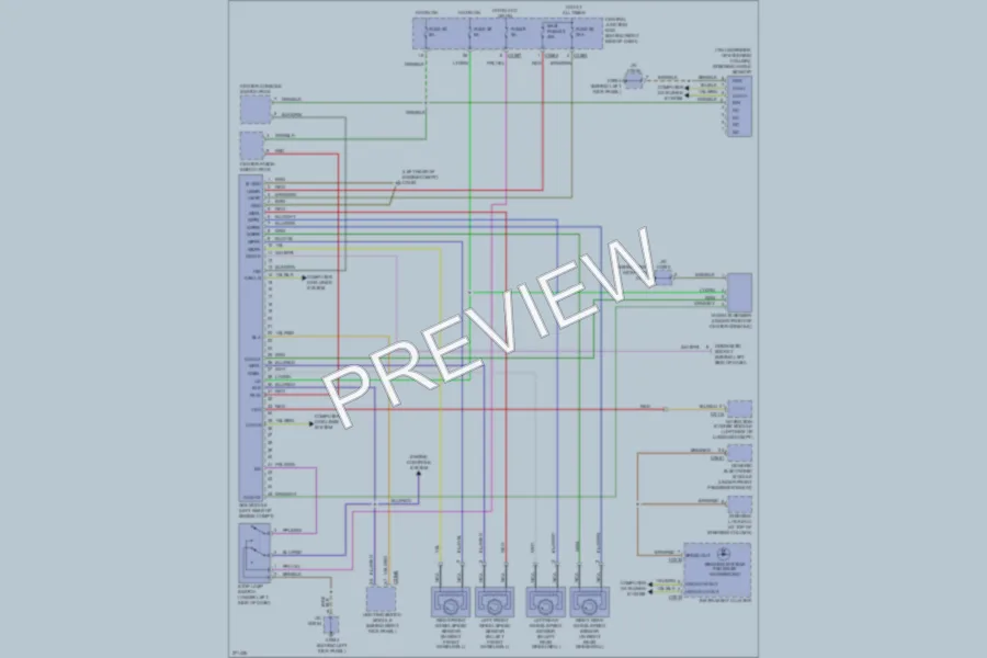 2007 LandRover RangeRover Anti Lock Brakes wiring diagram preview