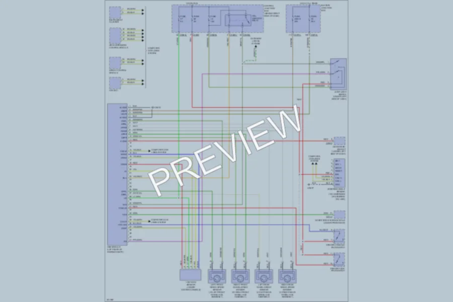 2007 LandRover RangeRoverSport Anti Lock Brakes wiring diagram preview