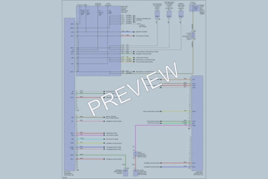 2007 Lexus GS350 Body Control Modules wiring diagram preview