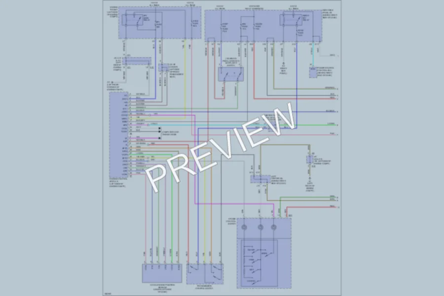 2007 Lexus GS350 Cruise Control wiring diagram preview