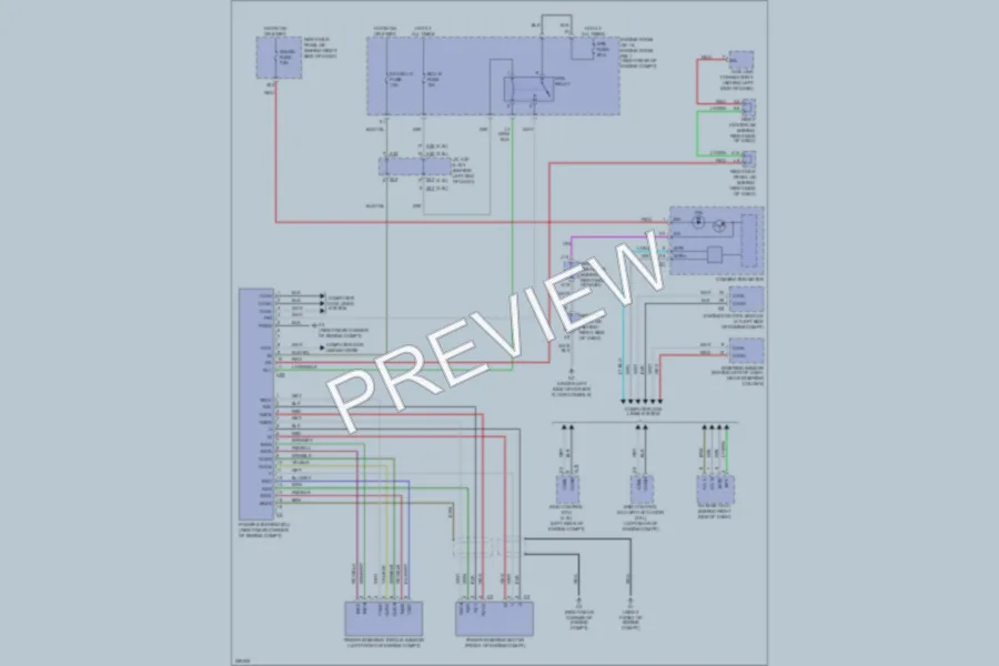 2007 Lexus GS350 Electronic Power Steering wiring diagram preview