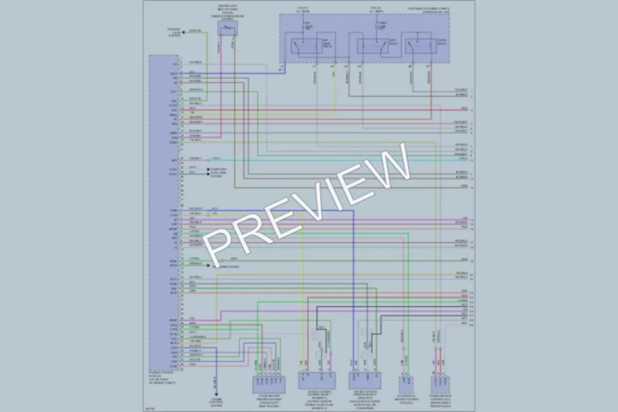 2007 Lexus GS430 Engine Performance wiring diagram preview