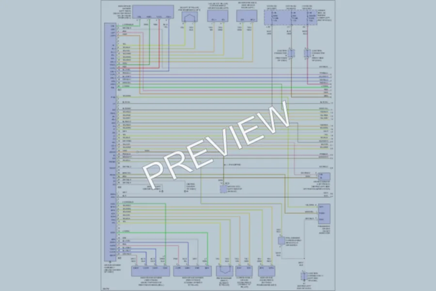 2007 Lexus GX470 Supplemental Restraints wiring diagram preview