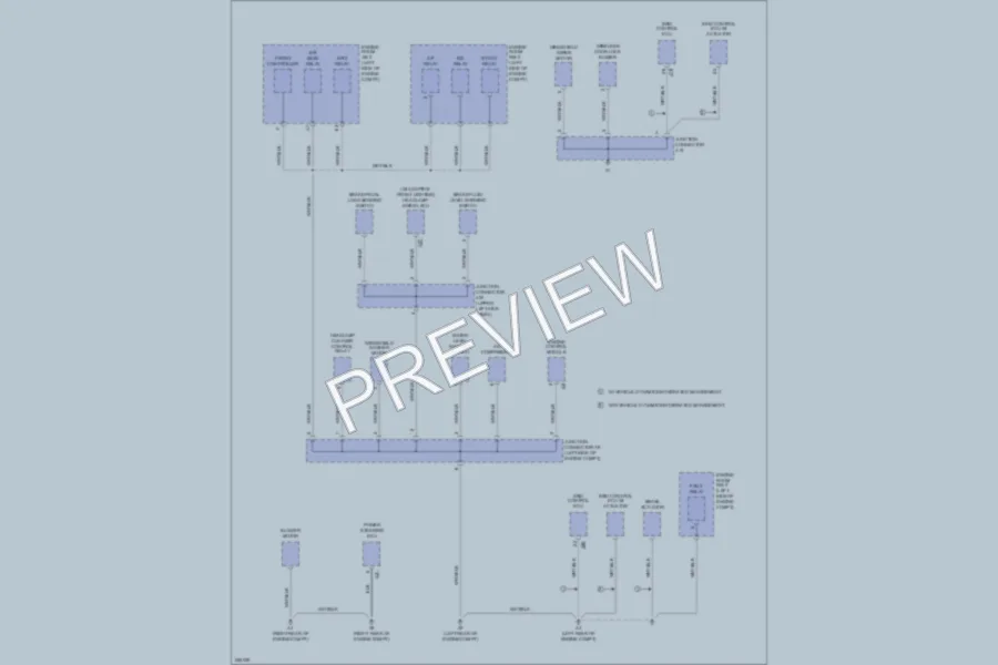 2007 Lexus IS250 Ground Distribution wiring diagram preview