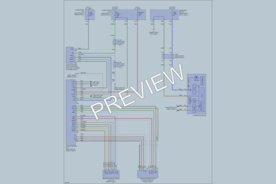 2007 Lexus LS460 Electronic Power Steering wiring diagram preview