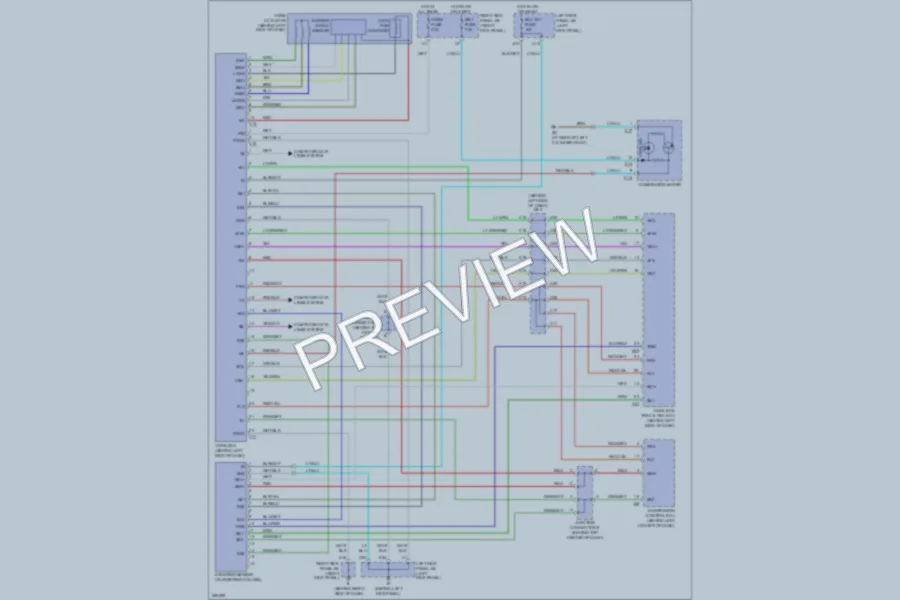2007 Lexus LX470 Electronic Power Steering wiring diagram preview