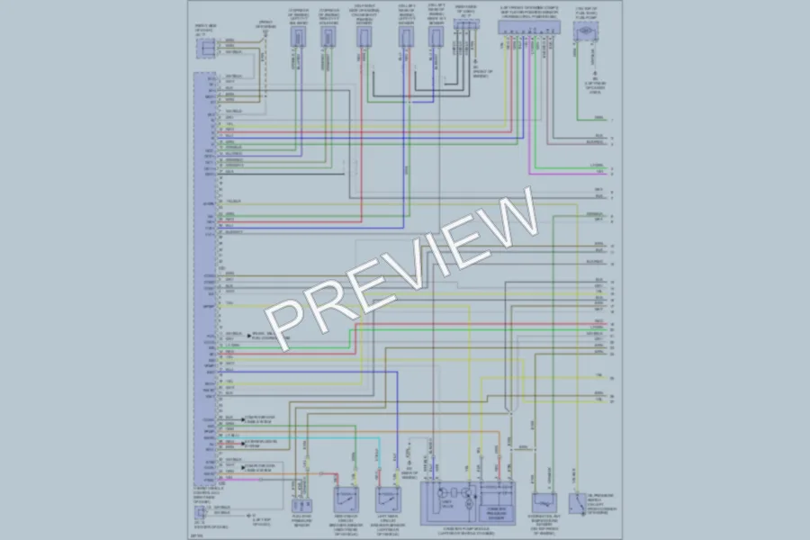 2007 Lexus RX400h Engine Performance wiring diagram preview