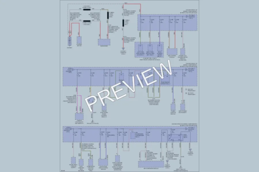 2007 Lincoln Navigator Power Distribution wiring diagram preview