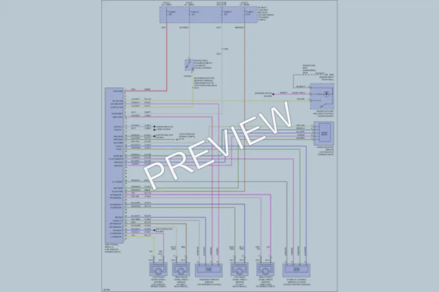 2007 Lincoln NavigatorL Anti Lock Brakes wiring diagram preview