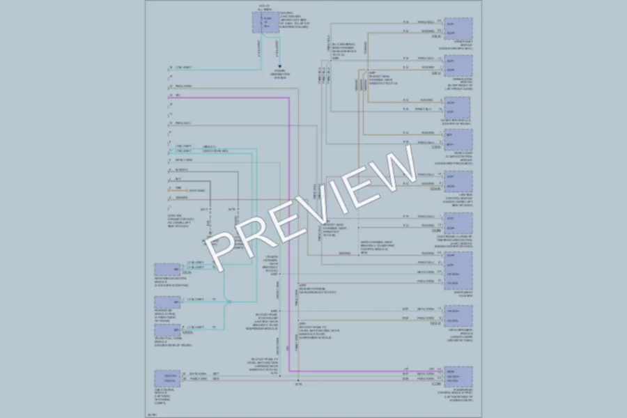 2007 Lincoln TownCar Computer Data Lines wiring diagram preview