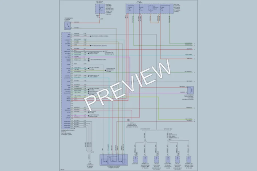 2007 Lincoln TownCar Engine Performance wiring diagram preview