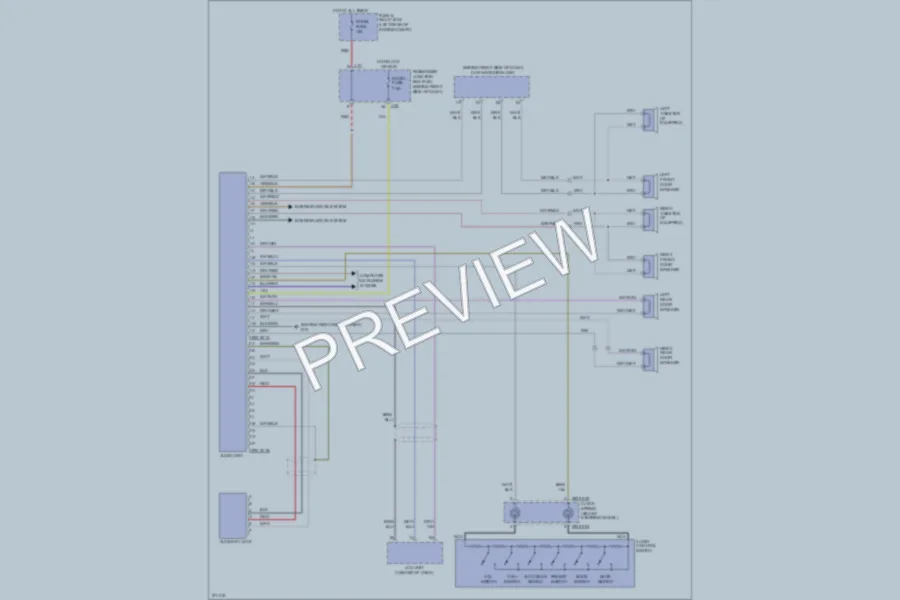 2007 Mazda 3 Radio wiring diagram preview