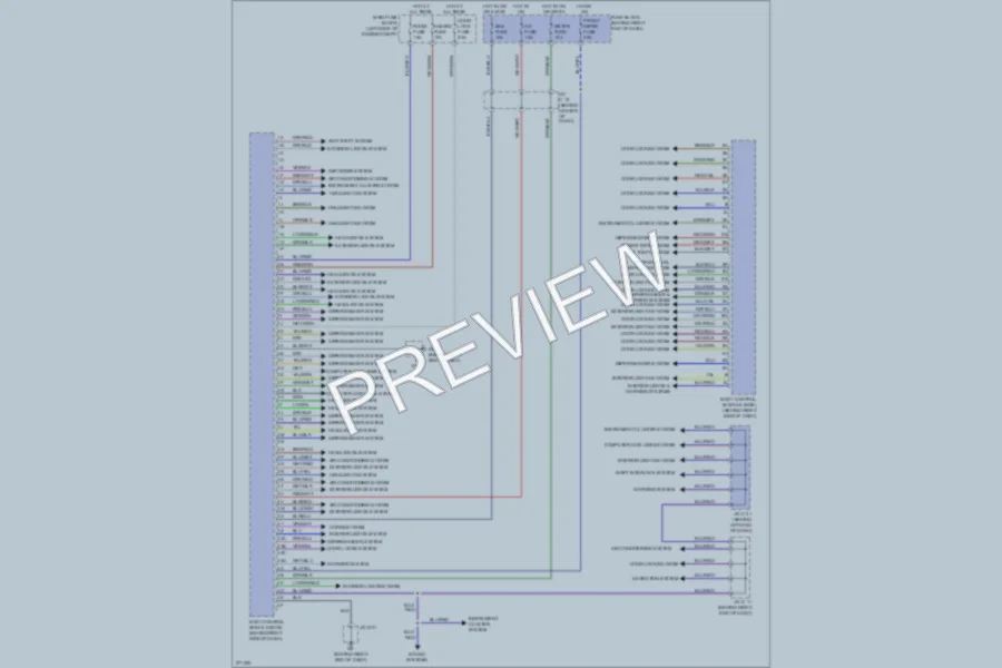2007 Mazda 5 Body Control Modules wiring diagram preview