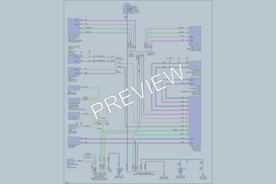 2007 Mazda 6 Computer Data Lines wiring diagram preview