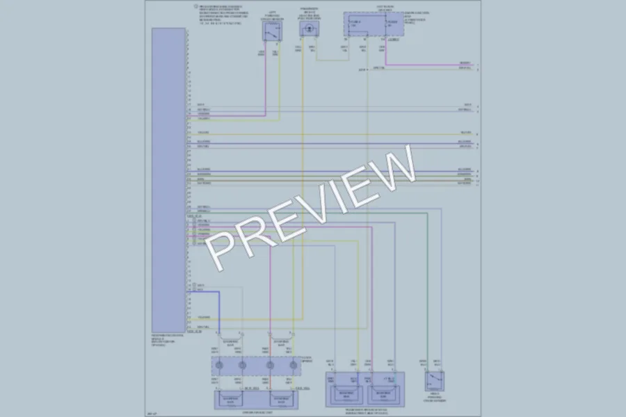 2007 Mazda B2300 Supplemental Restraints wiring diagram preview