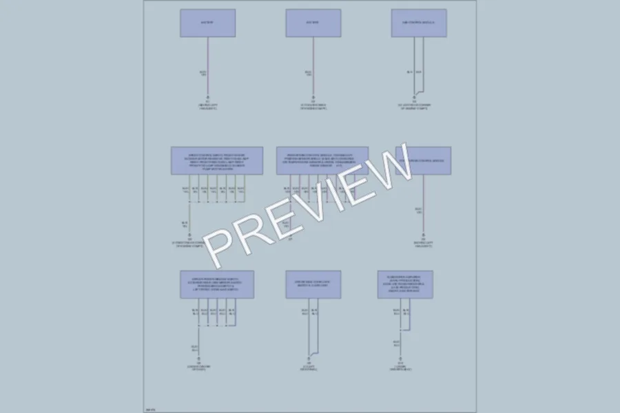 2007 Mazda B3000 Ground Distribution wiring diagram preview