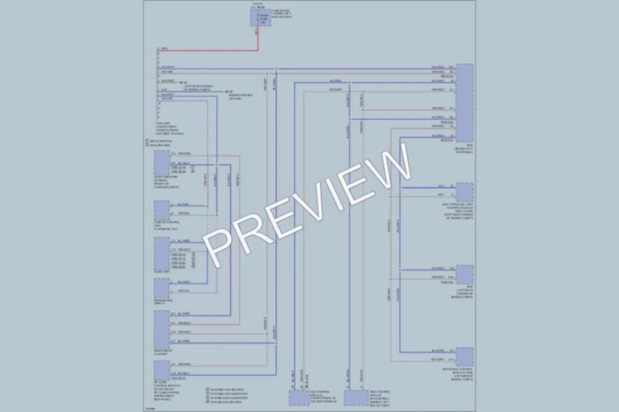 2007 Mazda CX7 Computer Data Lines wiring diagram preview