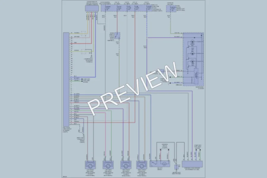 2007 Mazda MX5Miata Anti Lock Brakes wiring diagram preview