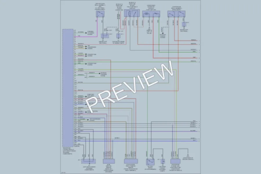 2007 Mazda MX5Miata Engine Performance wiring diagram preview