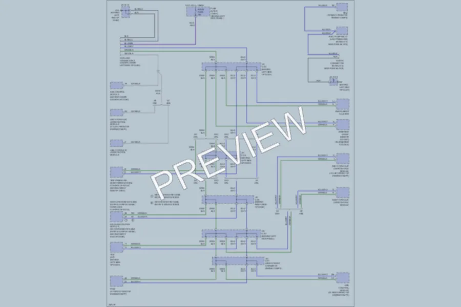 2007 Mazda RX8 Computer Data Lines wiring diagram preview