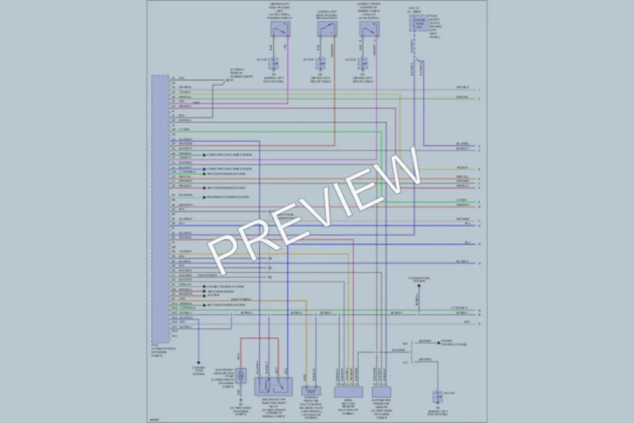 2007 Mazda RX8 Engine Performance wiring diagram preview