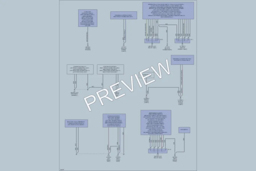 2007 Mazda RX8 Ground Distribution wiring diagram preview