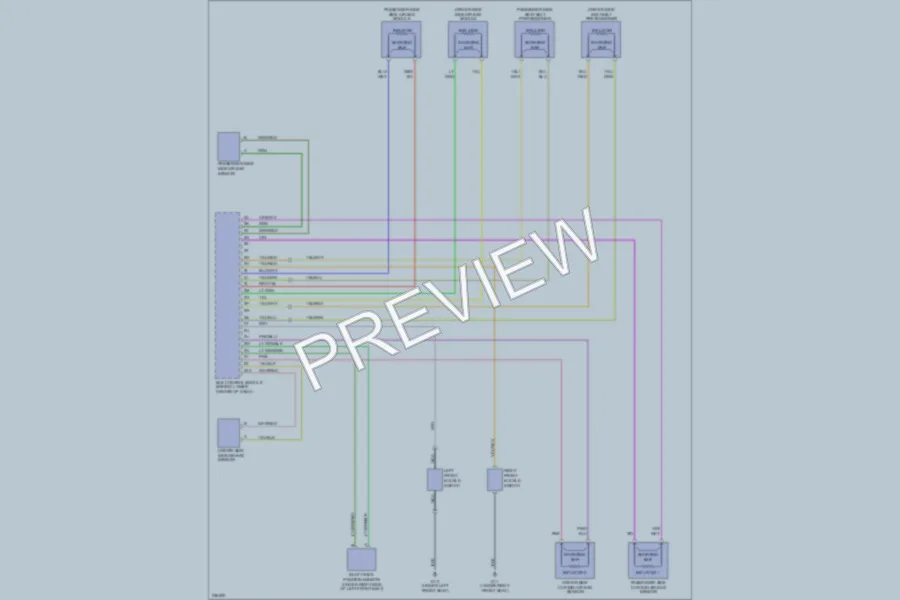2007 Mazda RX8 Supplemental Restraints wiring diagram preview