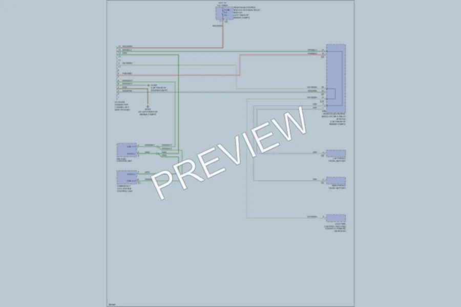 2007 MercedesBenz CLK350 Computer Data Lines wiring diagram preview