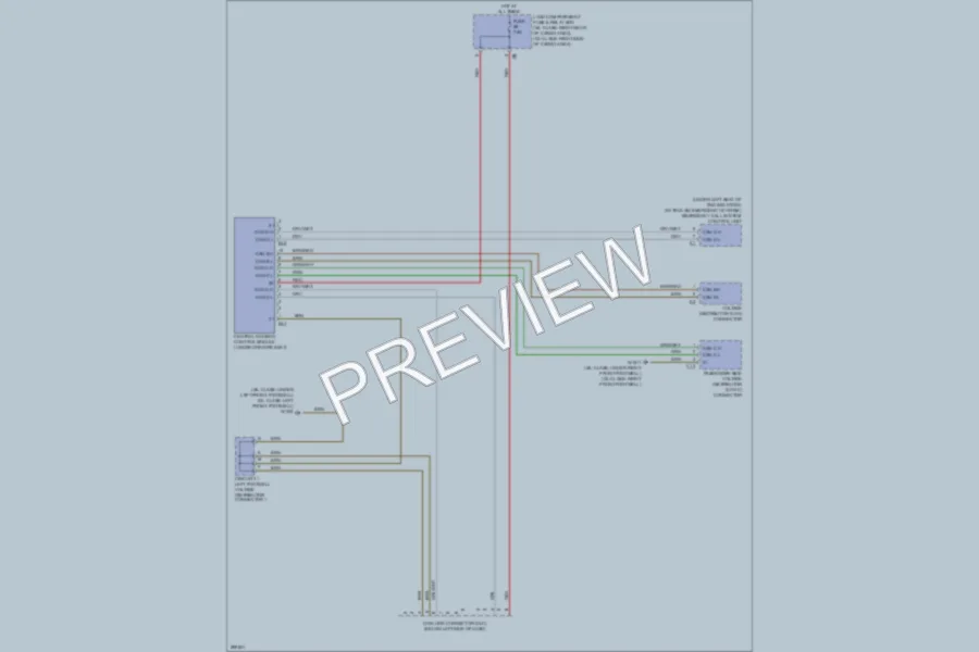 2007 MercedesBenz ML500 Computer Data Lines wiring diagram preview