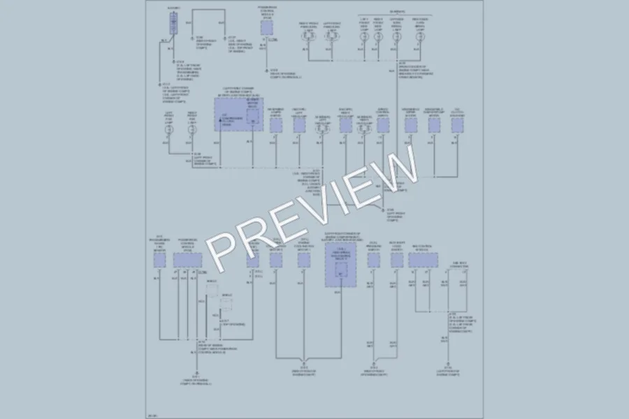 2007 Mercury Mariner Ground Distribution wiring diagram preview