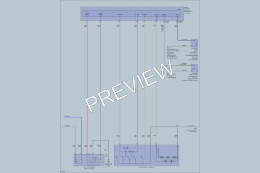 2007 Mercury Milan Anti Theft wiring diagram preview