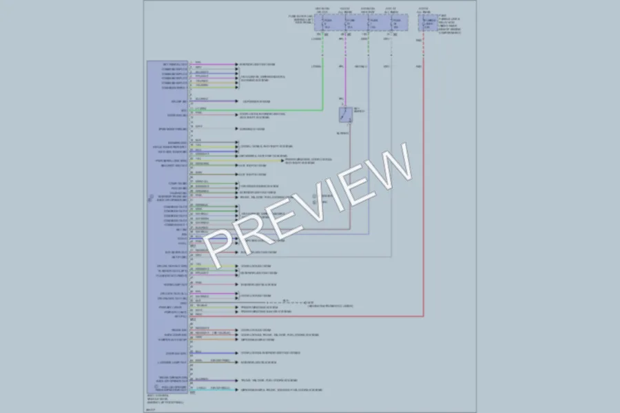 2007 Nissan 350Z Body Control Modules wiring diagram preview