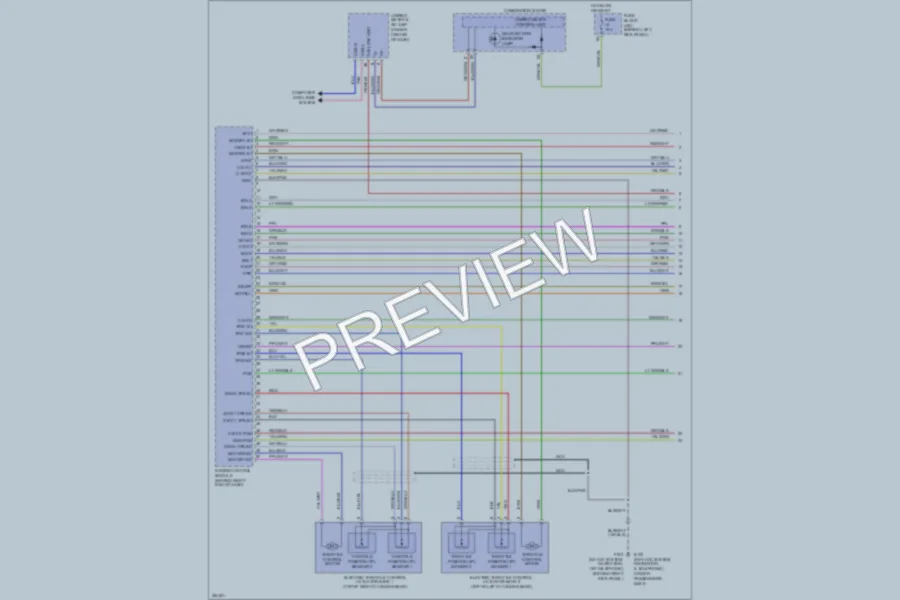 2007 Nissan 350Z Engine Performance wiring diagram preview